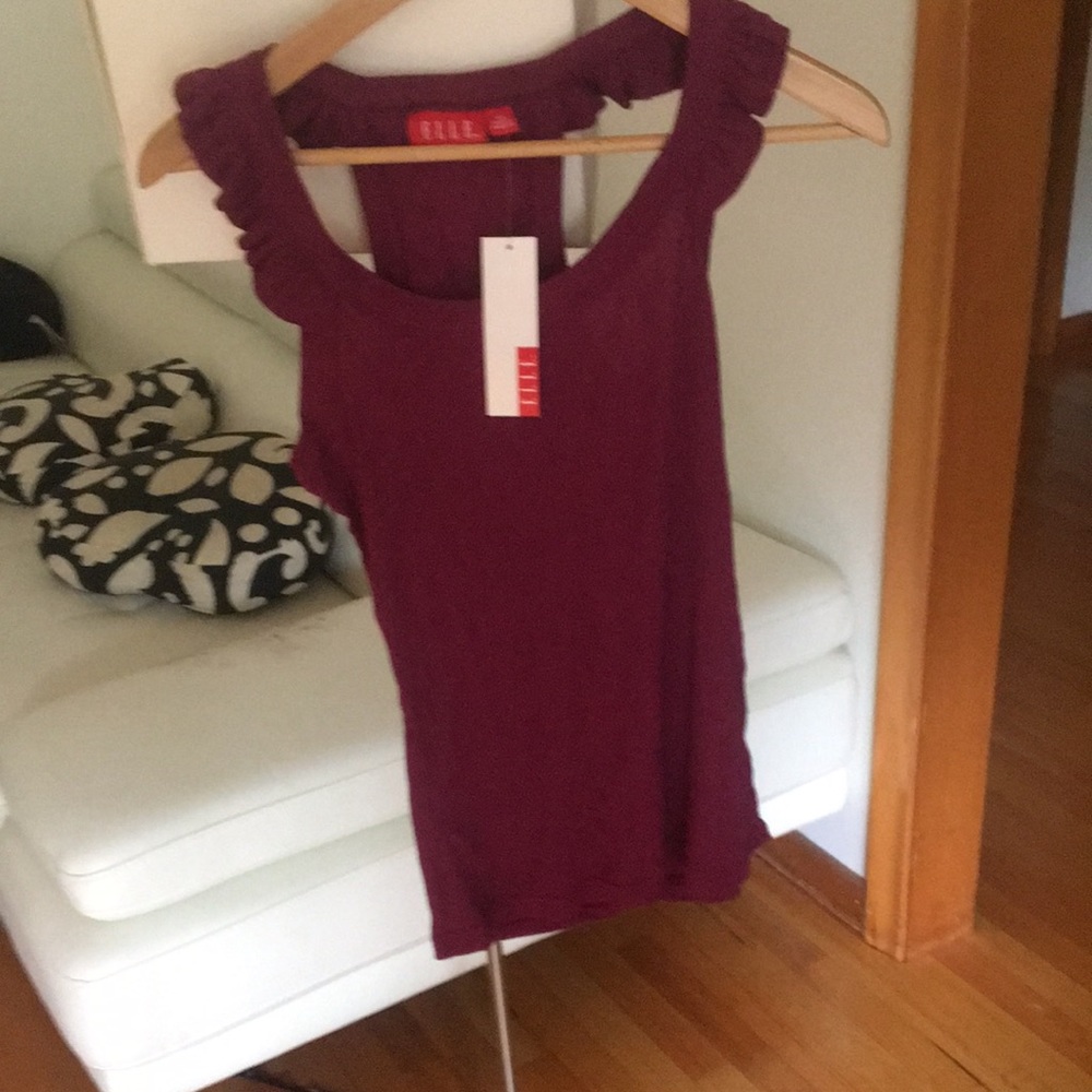 Stylish Elle French tank top, by Elle size XS new with tag